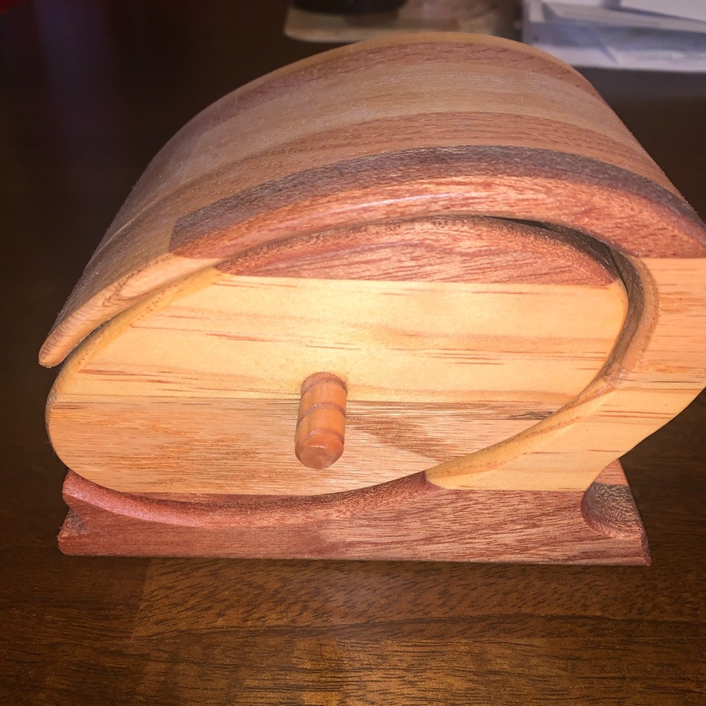 Handmade Pinewood Jewelry Box
